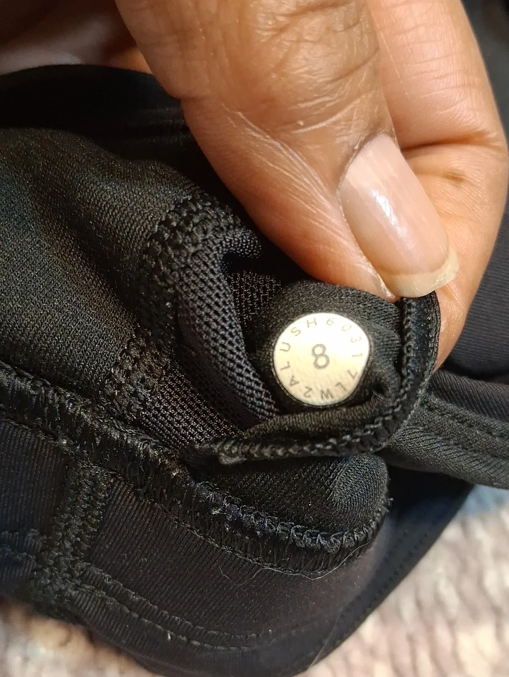 lululemon athletica Black Strappy Sports Bra